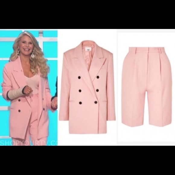 The Frankie Shop Julie Gabardine Short - Picture 2 of 6